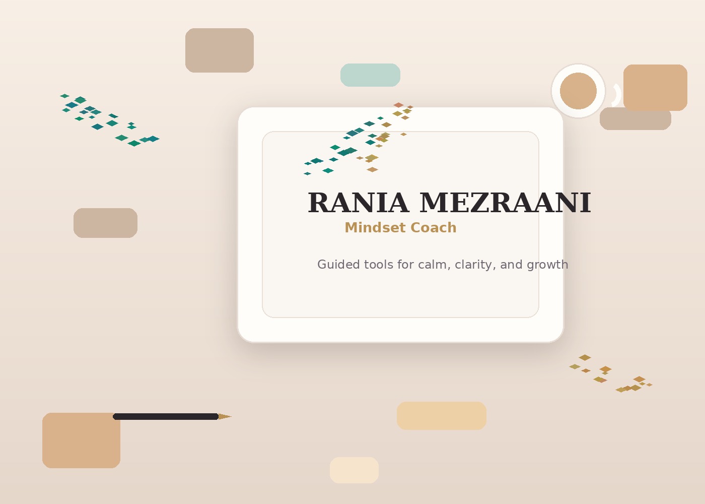 Rania Mezraani mindset coaching