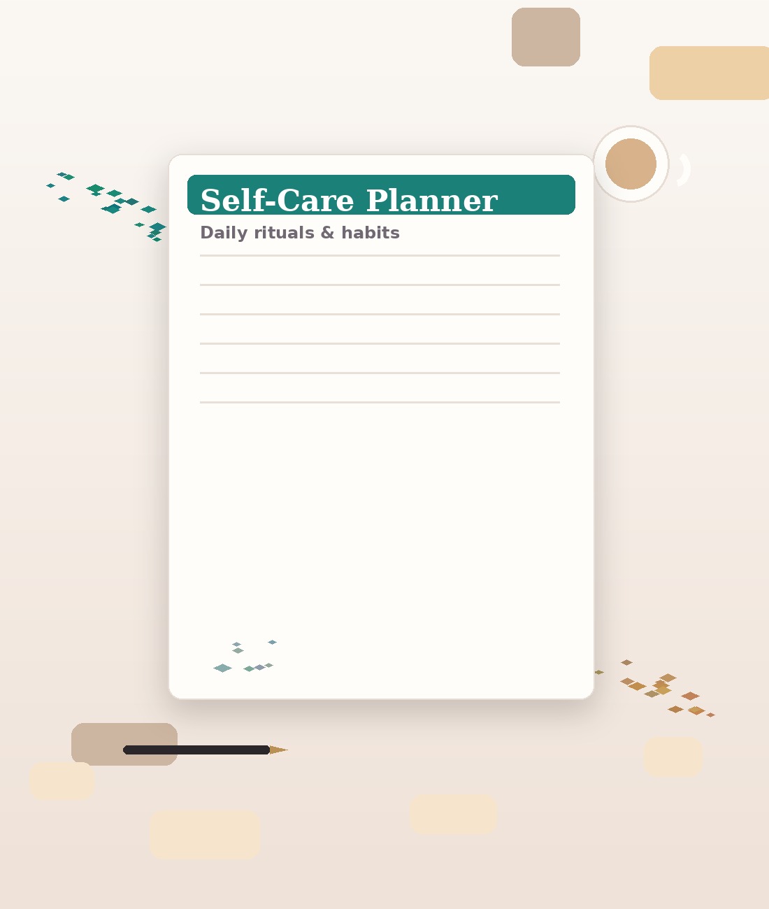 Self-Care Planner